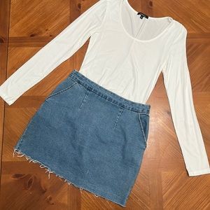 Jean Skirt